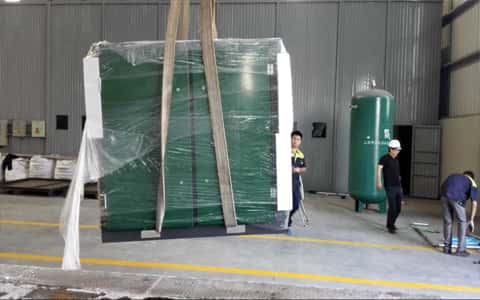 薩震空壓機安裝