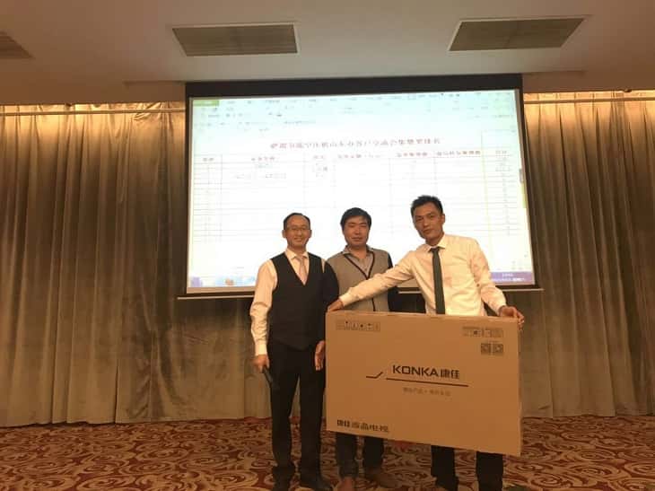 薩震節能空壓機客戶交流會集贊獎第二名