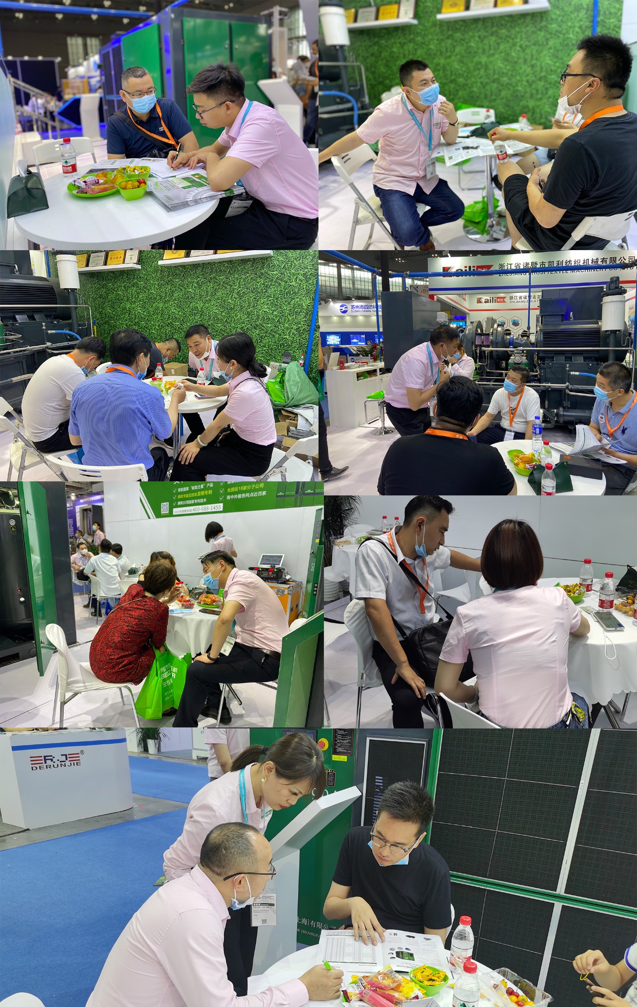 薩震專業的銷售精英詳細地為大家講解空壓機知識,根據客戶需求,幫助客戶選擇適合的空壓機型號。