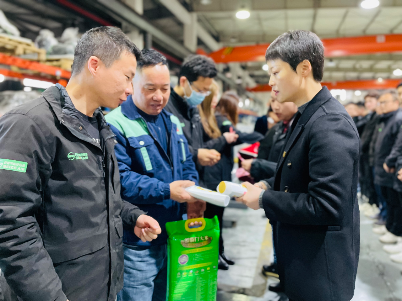 薩震智能節(jié)能空壓機(jī)1月-2月積分頒獎(jiǎng)典禮